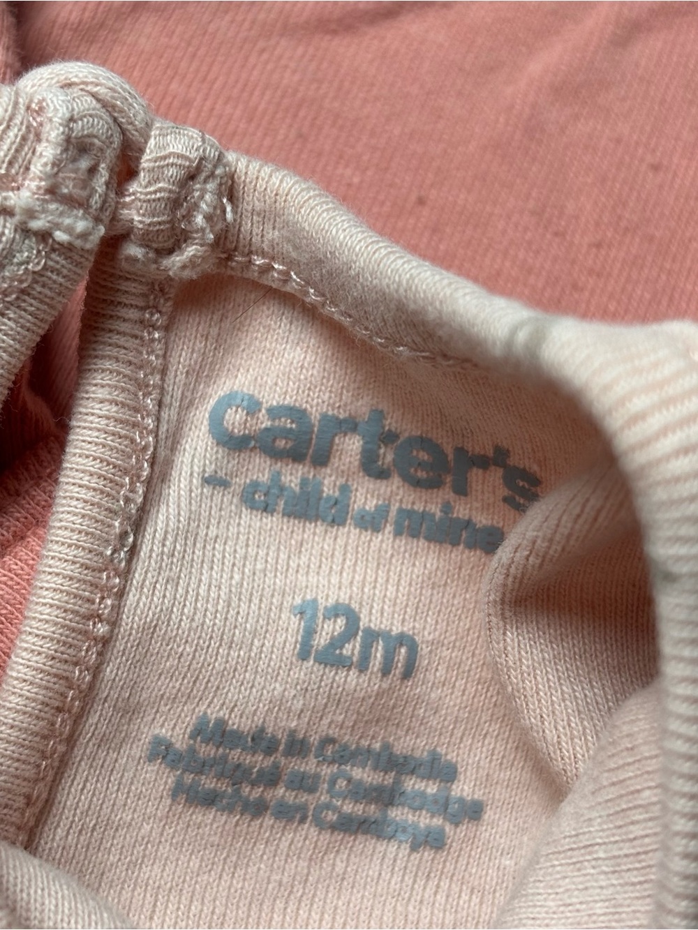 Carter's Coquette Ditsy Floral & Eyelet Lace Ruffle Bodysuit Bundle 3pc 12-18M - Picture 4 of 9
